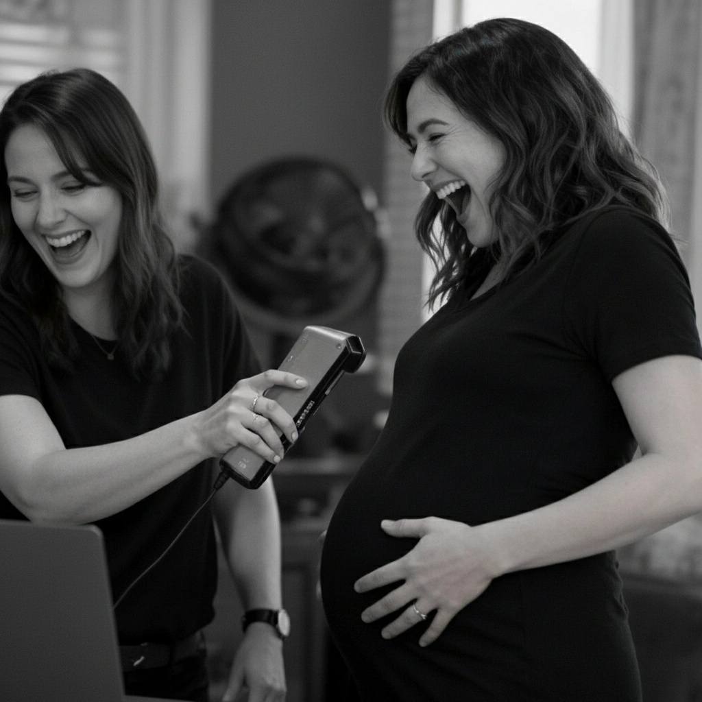 Belly print statue pregnancy